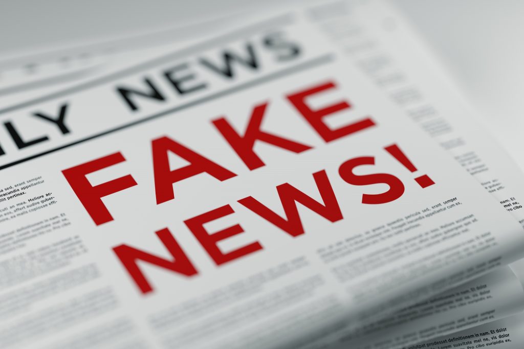 Fake News And Fake Newspaper